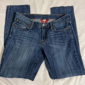 Lucky Brand Classic Straight Jeans Size 4/27 Medium Wash